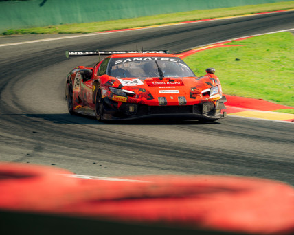 Ferrari GT3 car on track