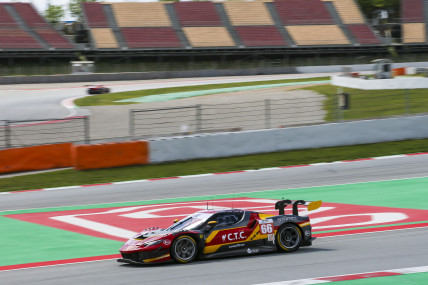 Ferrari GT3 car on track
